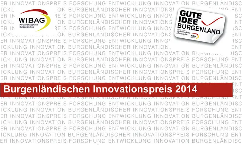 Offizielles Erscheinungsbild des Burgenländischen Innovationspreises 2014
